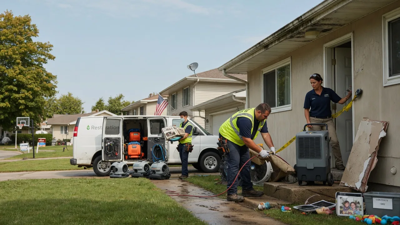 Water Damage Restoration in Langsville, OH near me